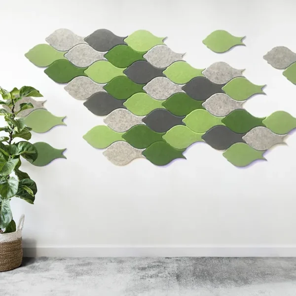 decorative sound absorbing wall panels