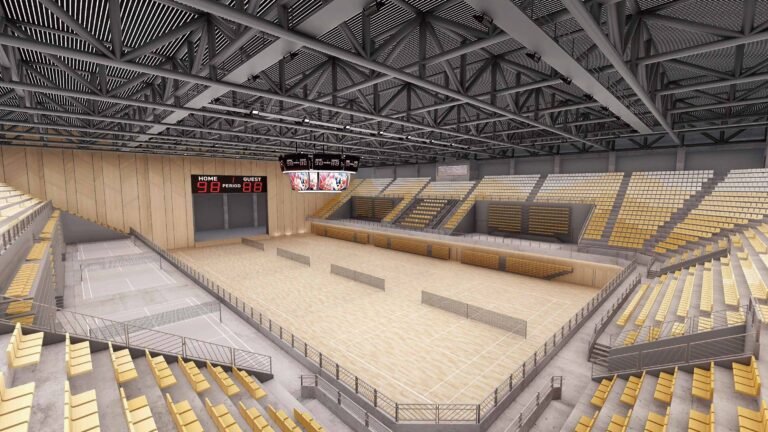 Sports Halls — acoustic treatment by MST Acoustics