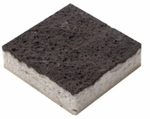Floor shock-absorbing mat layers